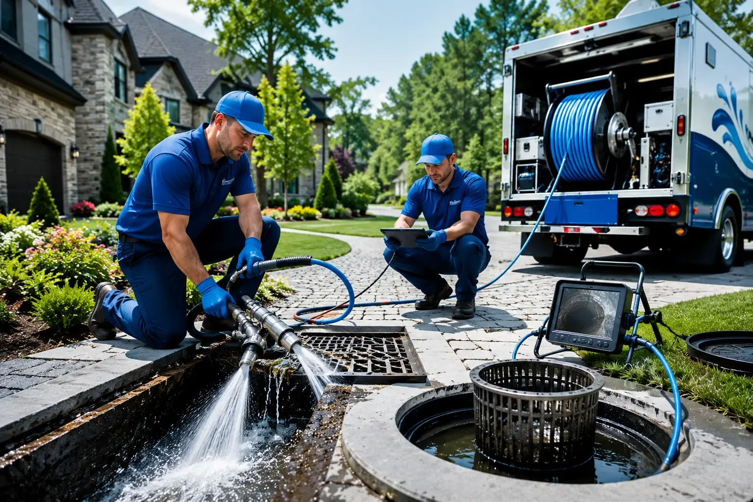 Local outdoor drain cleaning professionals in Clarksville, IN