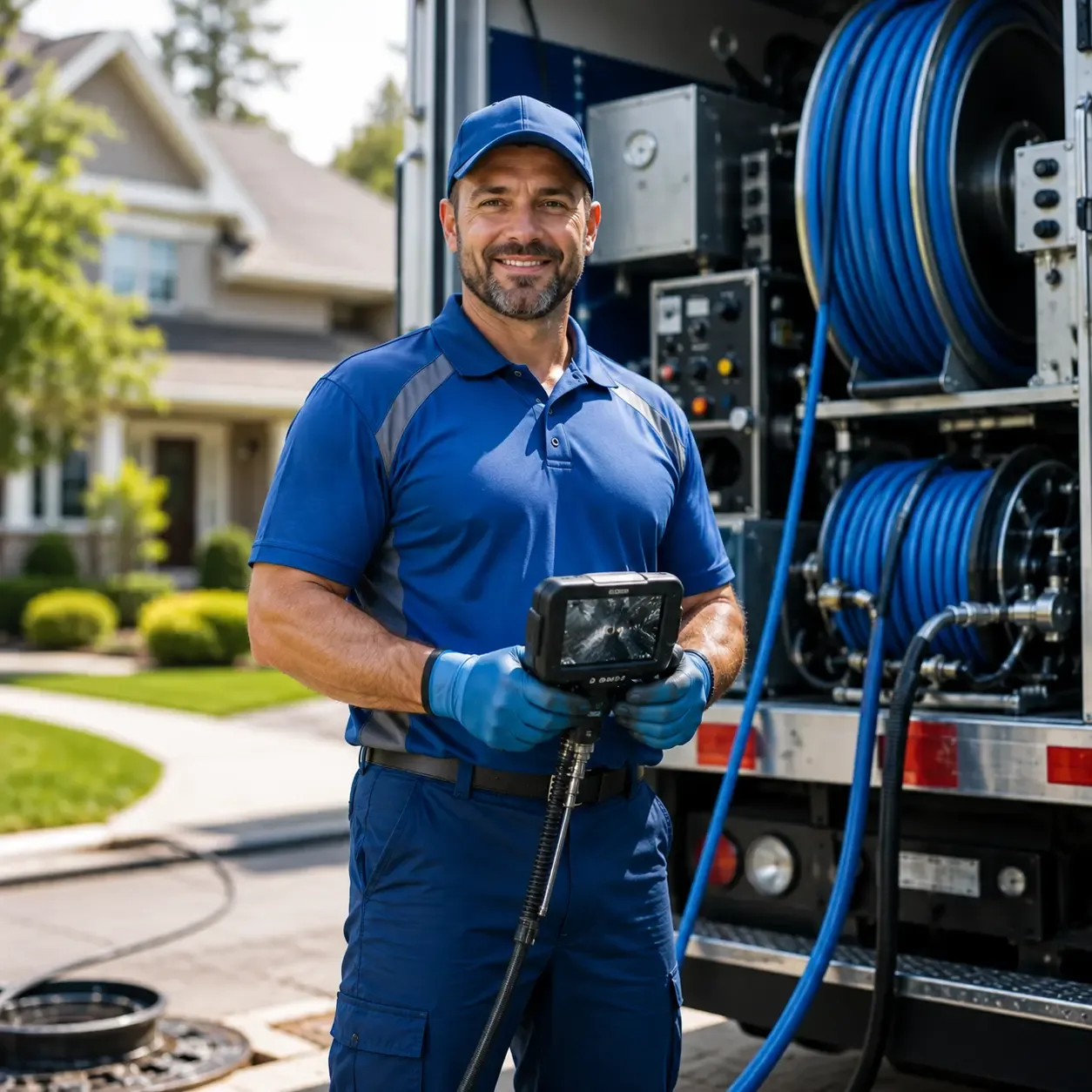 Local outdoor drain cleaning specialists in Clarksville, IN